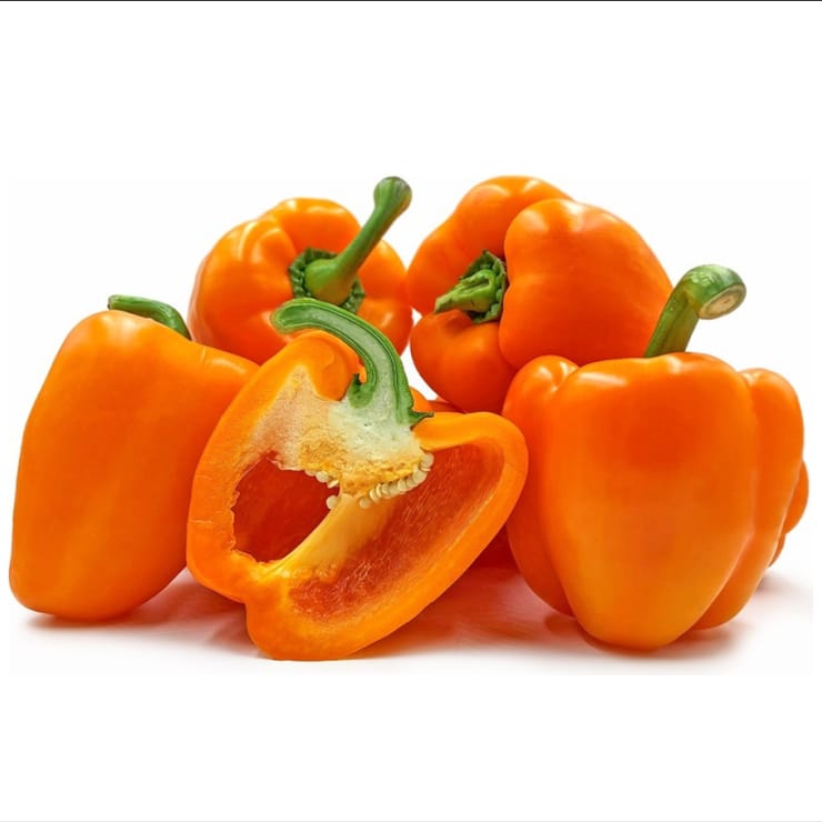 ORANGE BELL PEPPER IMP- 1 PKT