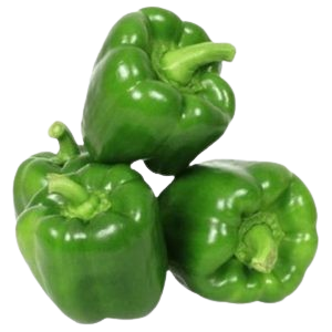 SHIMLA MIRCH GREEN -(approx.450g - 500g)