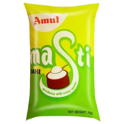 AMUL DAHI 1 KG (POUCH)