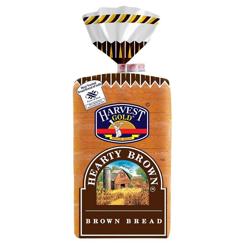 HARVEST GOLD BROWN BREAD- 400GM