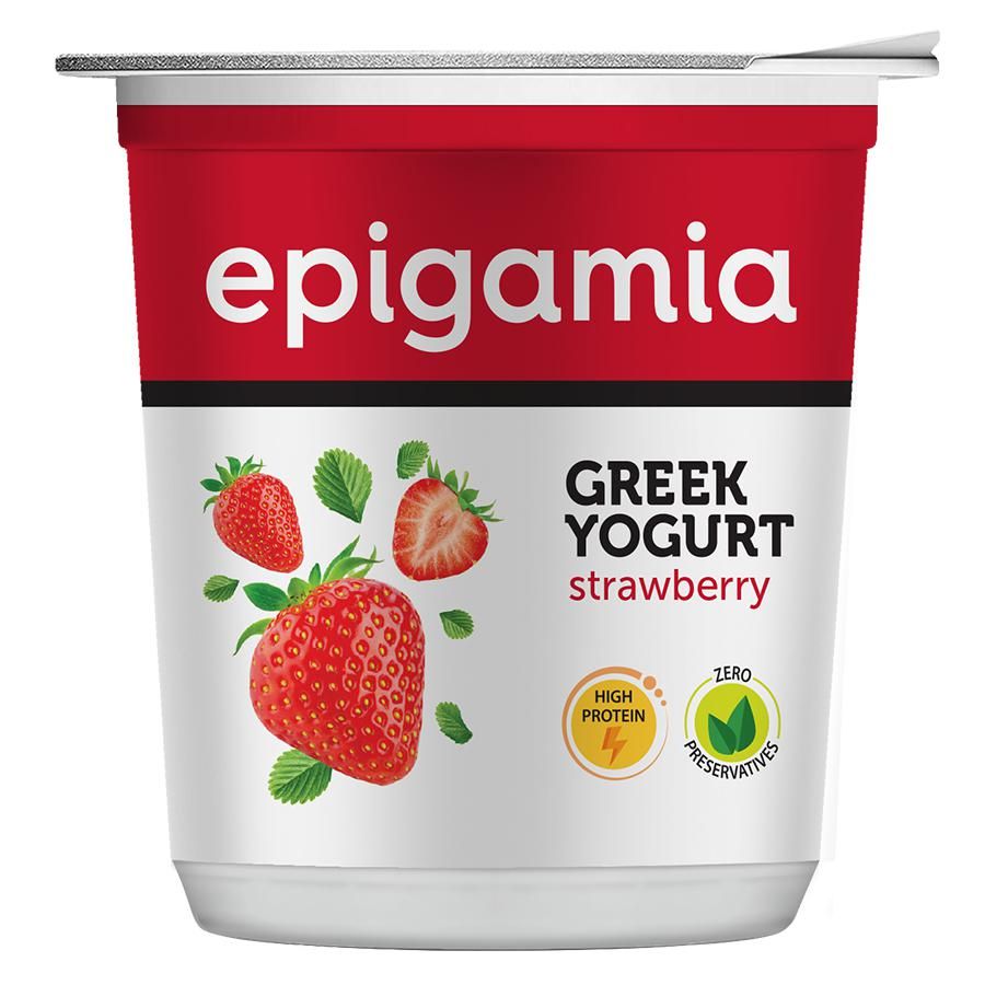 EPIGAMIA GREEK YOGHURT - STRAWBERRY 85GM
