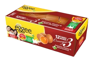 NATURAL FARMS EGGEE PROVITA+ BROWN 10 PCS