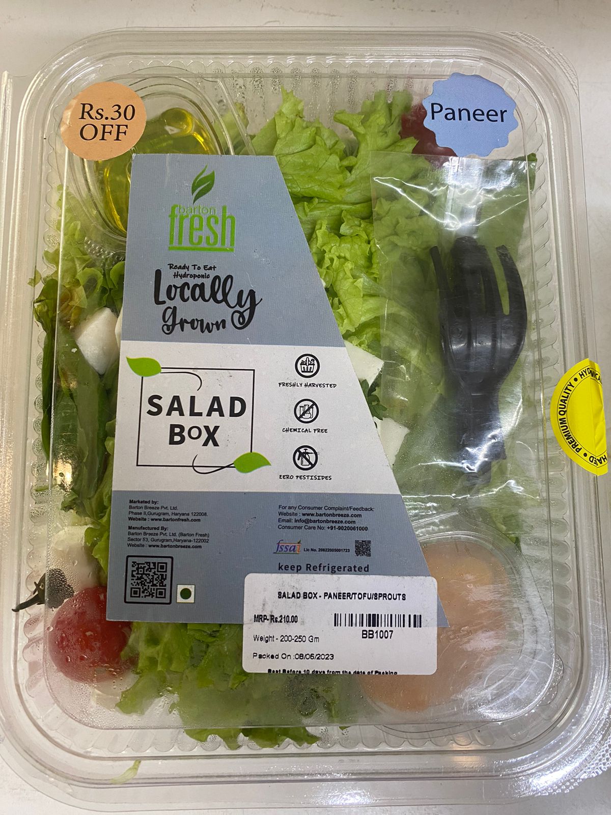 BARTON FRESH SALAD BOX